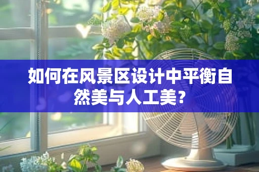 如何在风景区设计中平衡自然美与人工美？