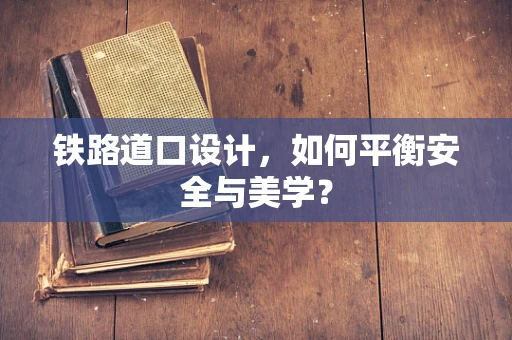 铁路道口设计，如何平衡安全与美学？