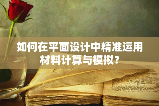 如何在平面设计中精准运用材料计算与模拟？