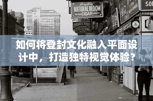 如何将登封文化融入平面设计中，打造独特视觉体验？