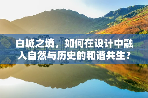 白城之境，如何在设计中融入自然与历史的和谐共生？