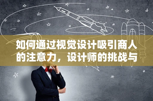 如何通过视觉设计吸引商人的注意力，设计师的挑战与策略