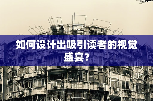 如何设计出吸引读者的视觉盛宴？
