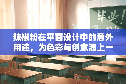 辣椒粉在平面设计中的意外用途，为色彩与创意添上一抹辣味？