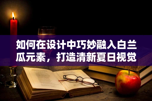 如何在设计中巧妙融入白兰瓜元素，打造清新夏日视觉盛宴？