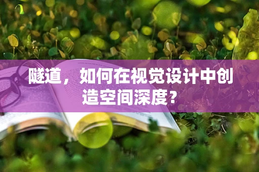 隧道，如何在视觉设计中创造空间深度？