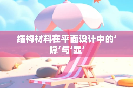 结构材料在平面设计中的‘隐’与‘显’