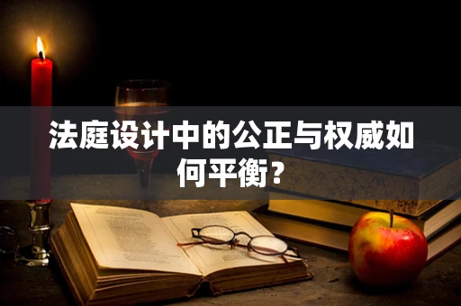 法庭设计中的公正与权威如何平衡？