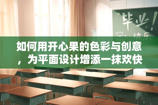 如何用开心果的色彩与创意，为平面设计增添一抹欢快？