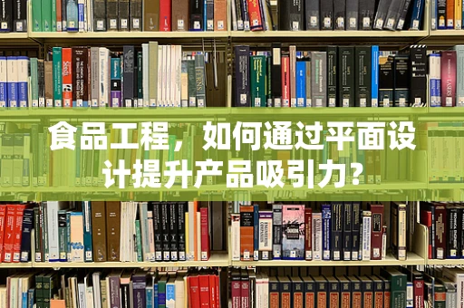 食品工程，如何通过平面设计提升产品吸引力？