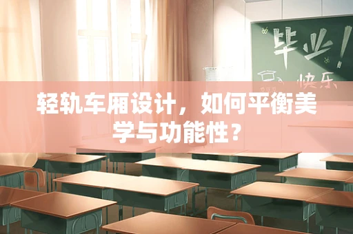轻轨车厢设计，如何平衡美学与功能性？