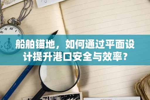 船舶锚地，如何通过平面设计提升港口安全与效率？