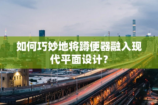 如何巧妙地将蹲便器融入现代平面设计？