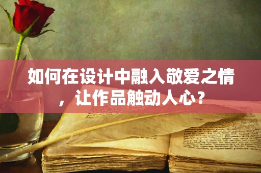如何在设计中融入敬爱之情，让作品触动人心？
