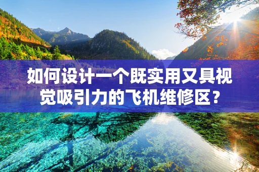 如何设计一个既实用又具视觉吸引力的飞机维修区？