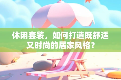 休闲套装，如何打造既舒适又时尚的居家风格？