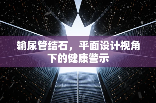 输尿管结石，平面设计视角下的健康警示