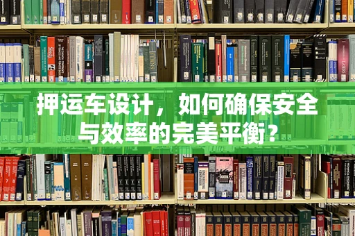 押运车设计，如何确保安全与效率的完美平衡？
