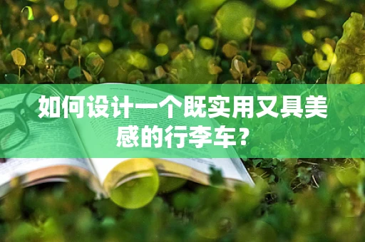 如何设计一个既实用又具美感的行李车？