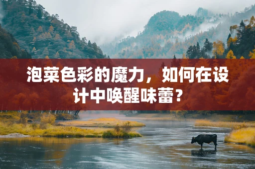泡菜色彩的魔力，如何在设计中唤醒味蕾？