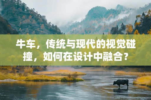 牛车，传统与现代的视觉碰撞，如何在设计中融合？