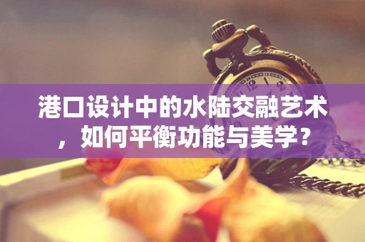 港口设计中的水陆交融艺术，如何平衡功能与美学？