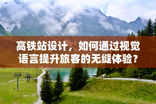 高铁站设计，如何通过视觉语言提升旅客的无缝体验？