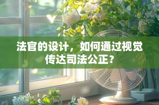 法官的设计，如何通过视觉传达司法公正？
