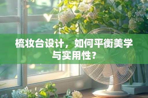 梳妆台设计，如何平衡美学与实用性？