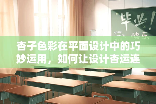杏子色彩在平面设计中的巧妙运用，如何让设计杏运连连？