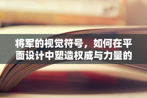将军的视觉符号，如何在平面设计中塑造权威与力量的形象？
