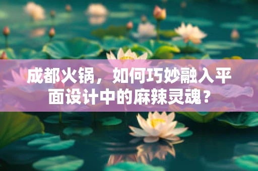 成都火锅，如何巧妙融入平面设计中的麻辣灵魂？