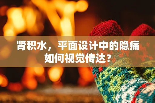肾积水，平面设计中的隐痛如何视觉传达？