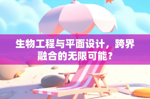 生物工程与平面设计，跨界融合的无限可能？