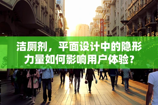 洁厕剂，平面设计中的隐形力量如何影响用户体验？