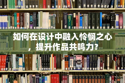 如何在设计中融入怜悯之心，提升作品共鸣力？