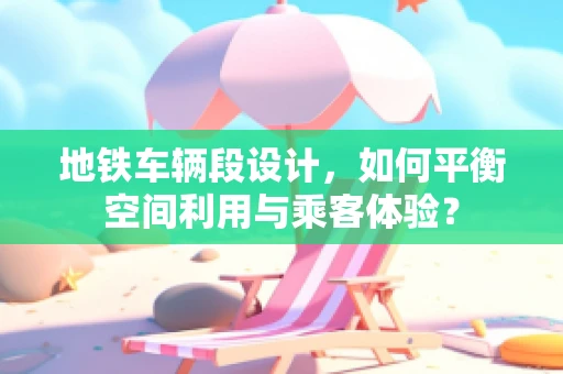 地铁车辆段设计，如何平衡空间利用与乘客体验？