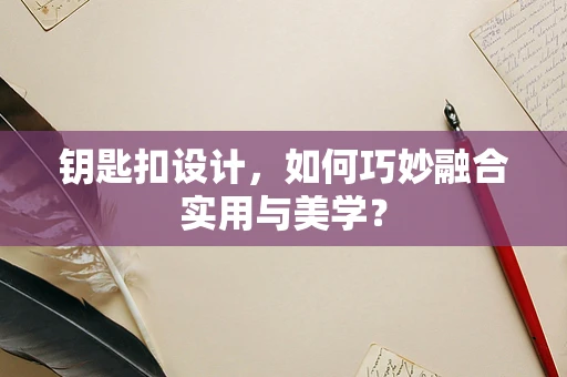 钥匙扣设计，如何巧妙融合实用与美学？