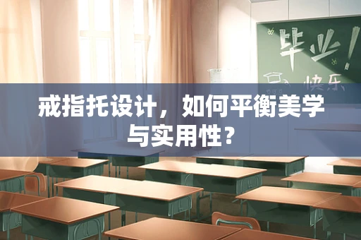 戒指托设计，如何平衡美学与实用性？