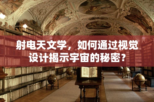 射电天文学，如何通过视觉设计揭示宇宙的秘密？