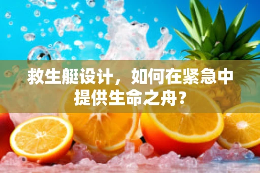救生艇设计，如何在紧急中提供生命之舟？