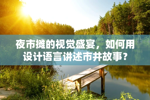夜市摊的视觉盛宴，如何用设计语言讲述市井故事？
