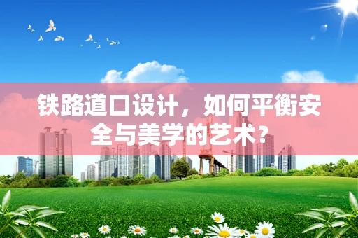 铁路道口设计，如何平衡安全与美学的艺术？
