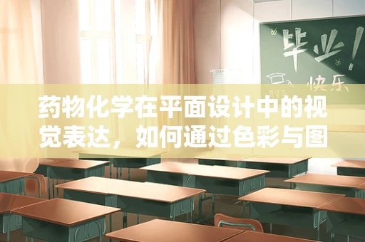 药物化学在平面设计中的视觉表达，如何通过色彩与图案传达治疗效果？