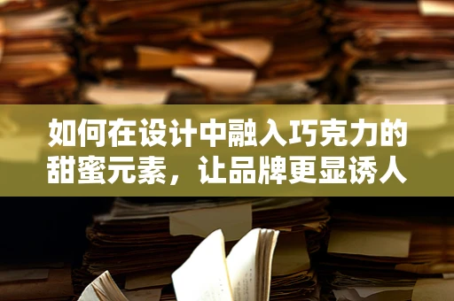 如何在设计中融入巧克力的甜蜜元素，让品牌更显诱人魅力？