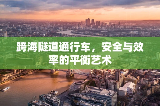 跨海隧道通行车，安全与效率的平衡艺术