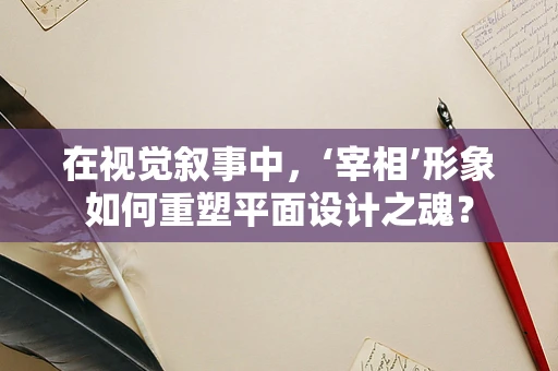 在视觉叙事中，‘宰相’形象如何重塑平面设计之魂？