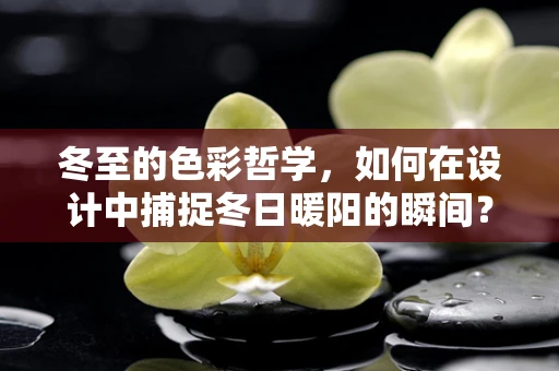 冬至的色彩哲学，如何在设计中捕捉冬日暖阳的瞬间？