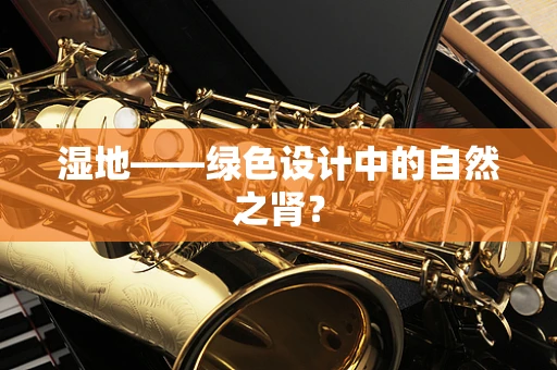 湿地——绿色设计中的自然之肾？