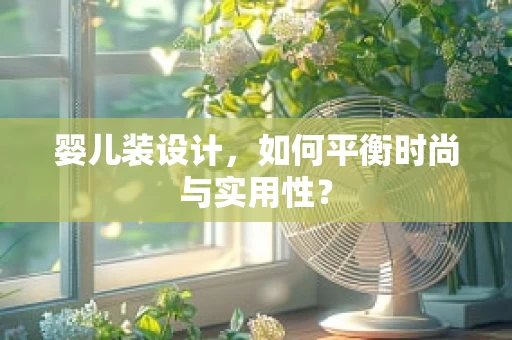 婴儿装设计，如何平衡时尚与实用性？